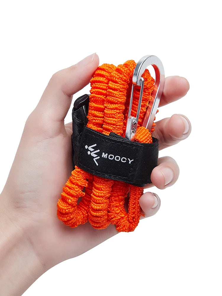Nylon Elastic Kayak Canoe Paddle Leash Safety Boat Fishing Rod Pole