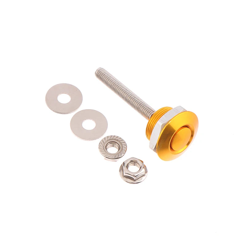 Universal Push Button Billet Quick Release Fasteners Racing Car Front