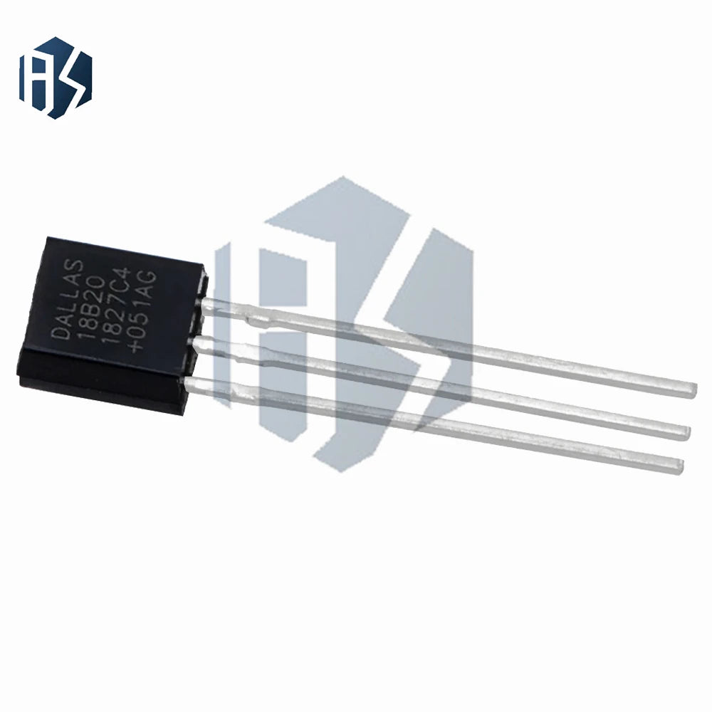 Lot Sensor Electronic Chip DS18B20 TO-92 18B20 Chips Temperature IC Zpaxo