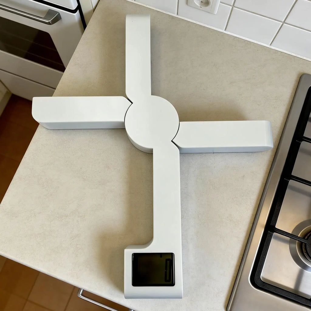 Digital Kitchen Scale Foldable Cooking Weighing Tool Small Weight