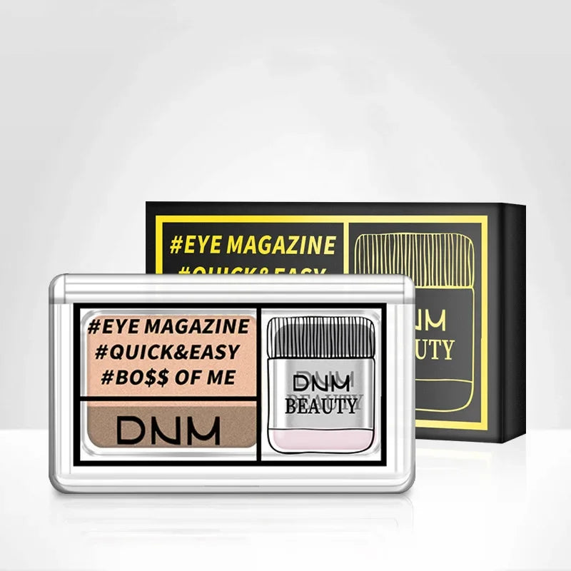 Two-color Matte Eye Shadow Double Small Box Lazy Easy Carry Eyeshadow