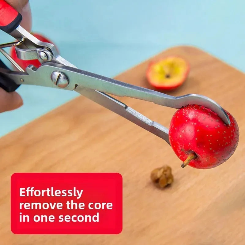 Stainless Steel Hawthorn Corer Opener Tomatoes Sticks Clip Tongs Zpaxo