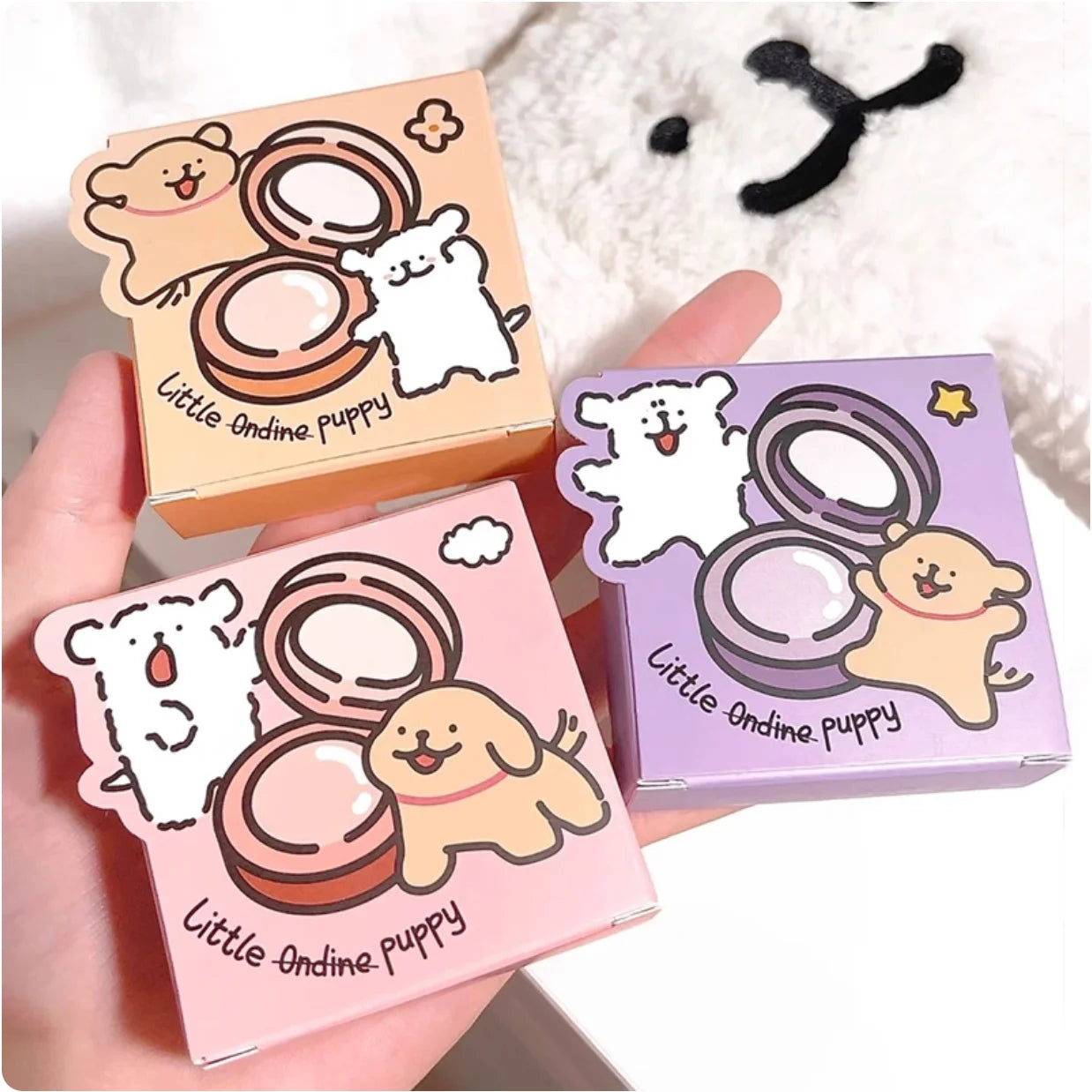 Little Ondina Puppy Blush Xiaoaoting Cream Cheek Colors Rippling Zpaxo