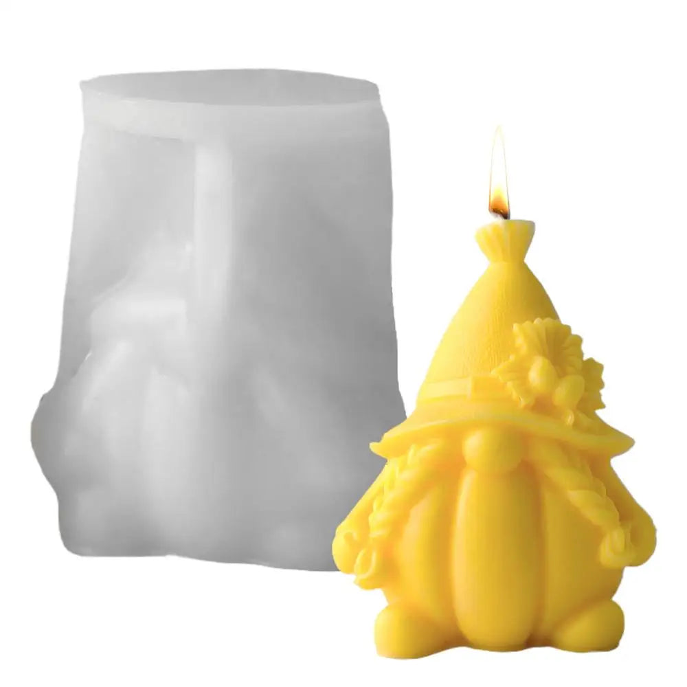Halloween Molds 3D Pumpkin Mold Autumn Reusable Gnome Crafts Zpaxo 01 China Mainland