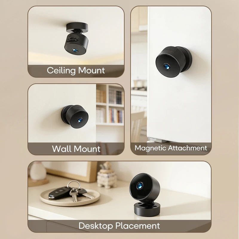 4K HD Wireless Wifi Camera Infrared Night Vision Mini Outdoor Smart
