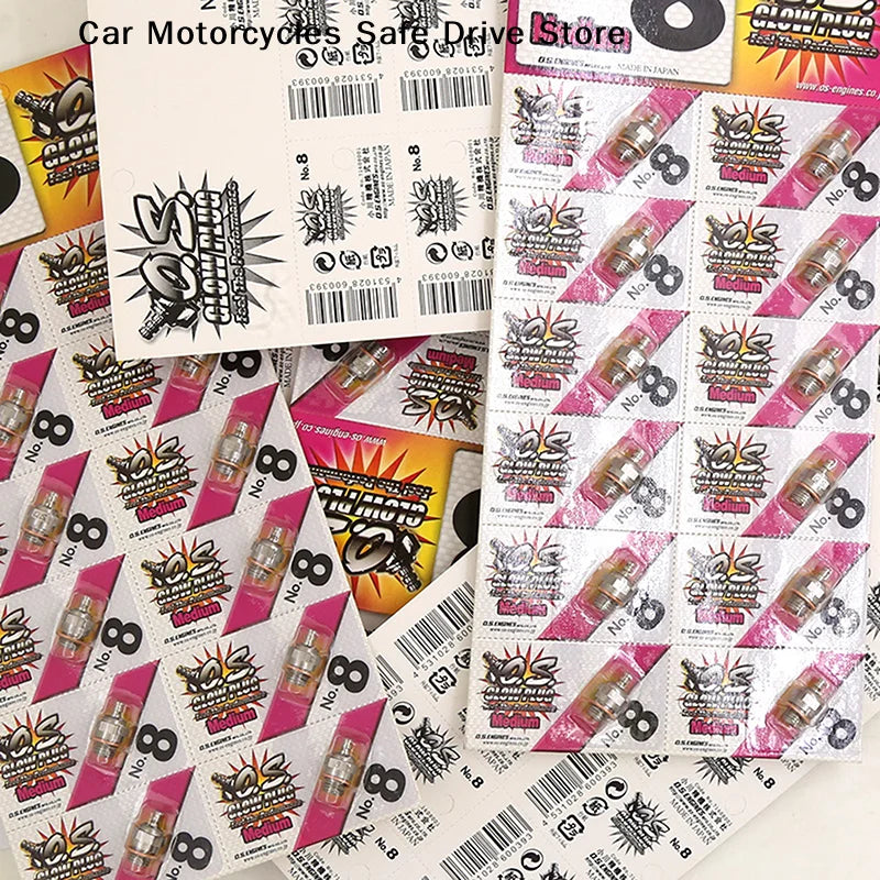 CM1Pc 2Stroke OS Engine Glow Plug OS8 No 8 O S N Plugs