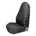 Oxford Cloth Car Front Seat Cover Waterproof Oil-resistant Auto Zpaxo Black-420 D