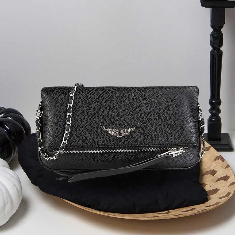 Fashionable Chain-Shoulder Square Bag Crossbody Shoulder Bag Women Fashion Underarm Bag Minimalist Chain Designer Bag Handbags Zpaxo