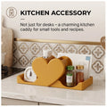 Heart Shaped Desktop Organizer Multifunctional Stationery Storage Box