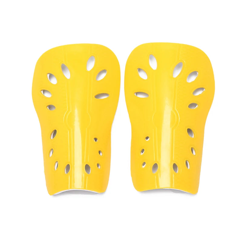 1 Pair Soccer Shin Pads Cuish Plate Soft Football Guard Leg Protector Zpaxo S Yellow