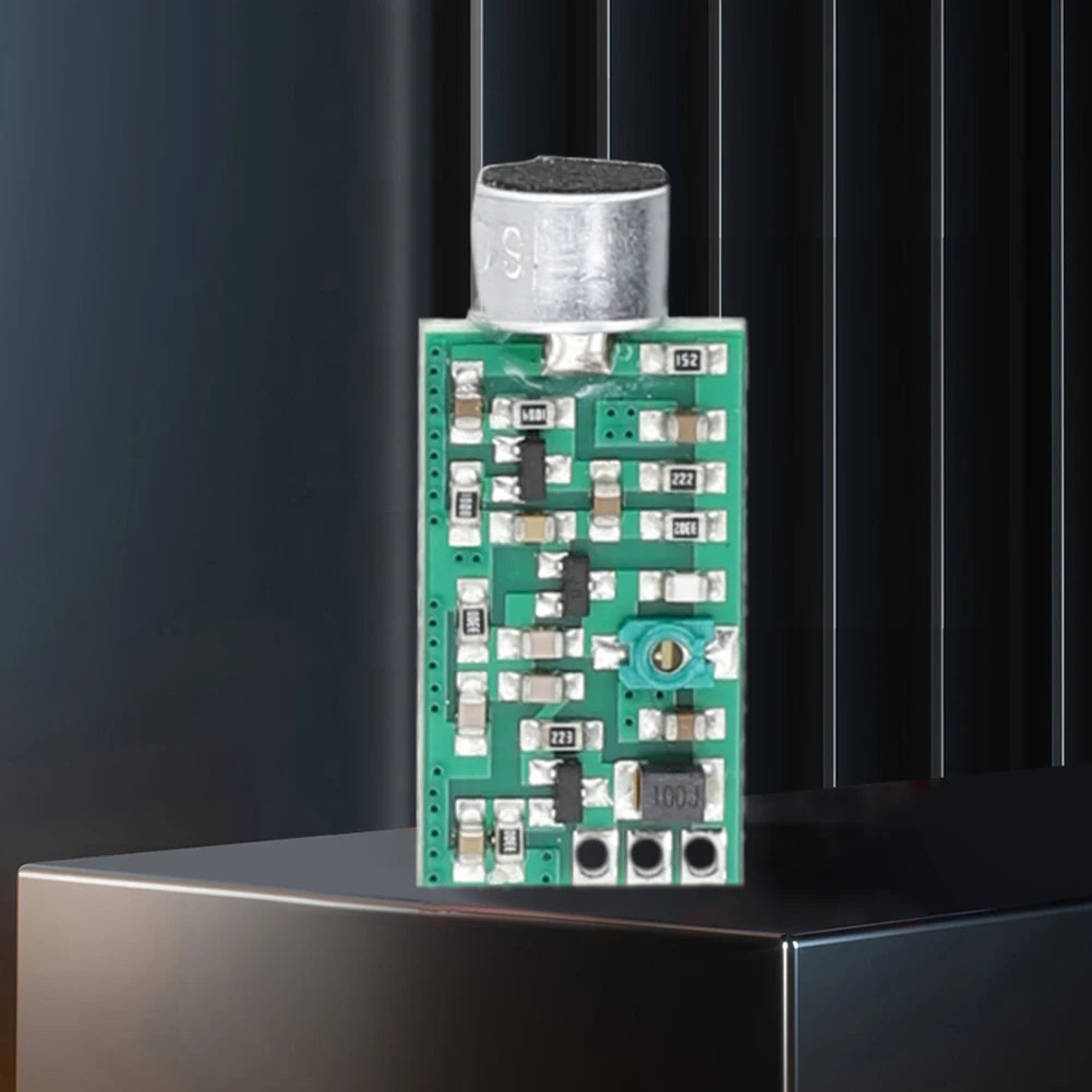 FM Transmitter Pickup Module V4.0 0.7V-9V Wireless Audio Transmitter 68-108MHZ Mini Wireless Microphone MIC Zpaxo