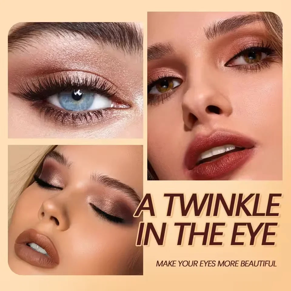Waterproof Eyeshadow Stick (Dual-Ended) - Easy-to-Blend, Long-Lasting, Crease-Resistant Shimmer Eyeshadow Pencil Zpaxo