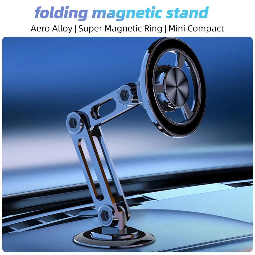 Universal 360 Rotation Magnetic Car Phone Holder Instrument Desk Support in Car For Mag Safe For iPhone Easy Paste Mount Stand Zpaxo