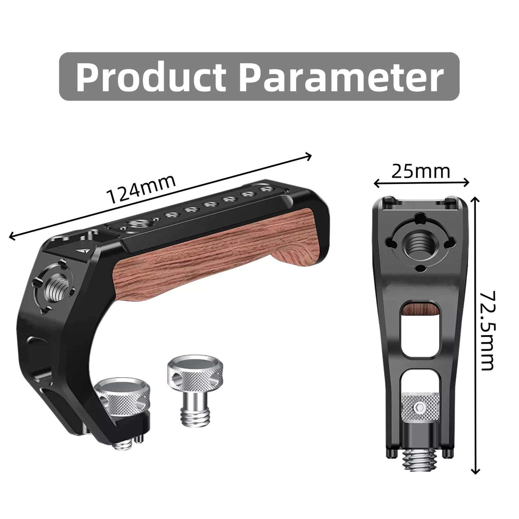 Universal Camera Handle Handgrip 3 8 1 4 Cold Shoe Mount Nikon Canon