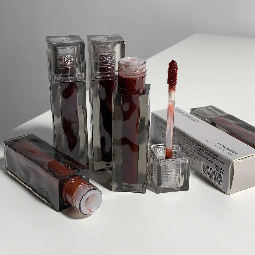 Sexy Red Lip Tint 6 Color Dyeing Lip Gloss Water Crystal Long Lasting Lip Stick Waterproof Moisturizer Liquid Lipstick Makeup Zpaxo