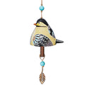 Cute Bird Wind Chime Resin Song Bell Hanging Ornaments Wall Window