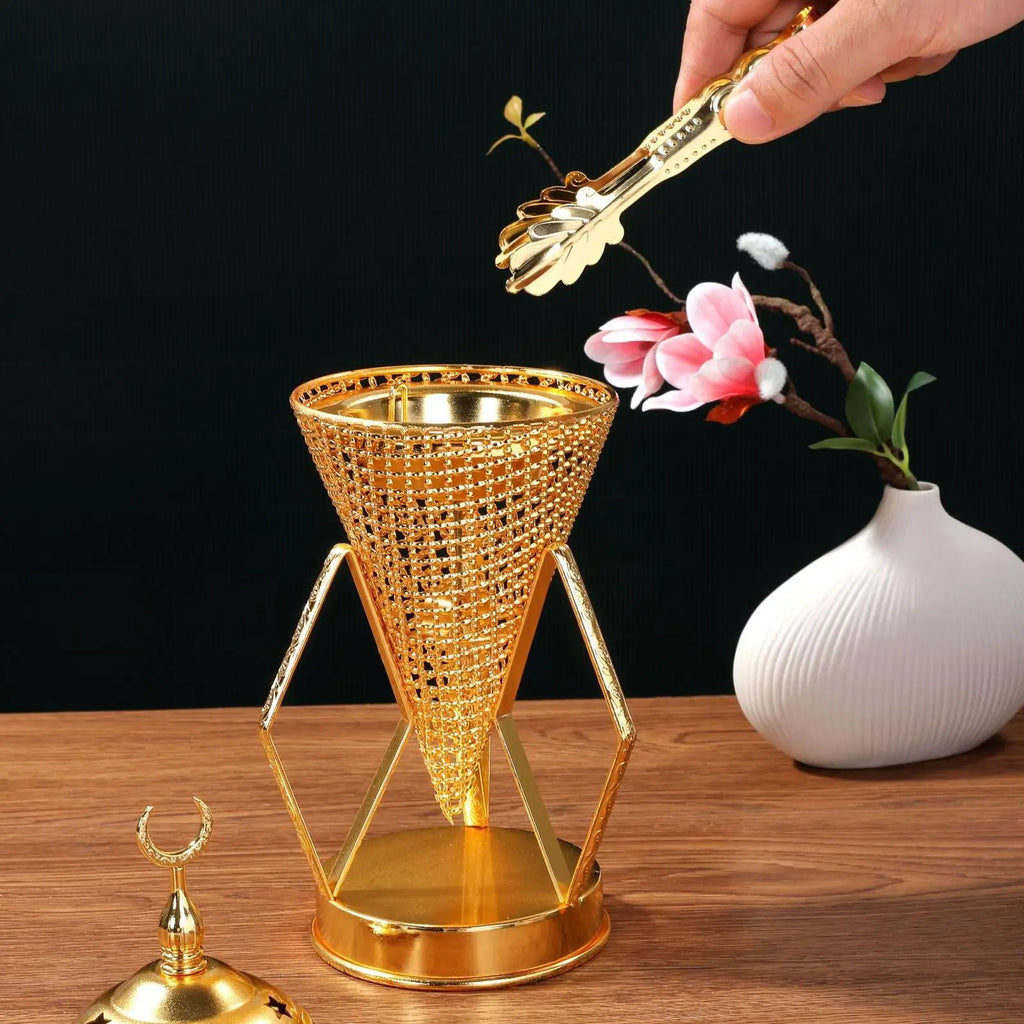 Incense Tongs Vintage Metal Long Handle Clip Charcoal Censer Church