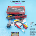 Car Rear View Camera AHD 1080P CVBS 720P Side Front Reversing Backup