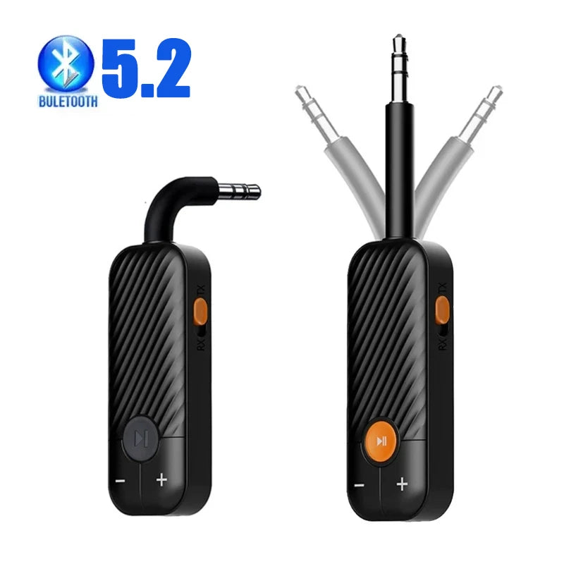 1 Wireless Bluetooth 5 2 Receiver Transmitter Adapter Jack Car Music