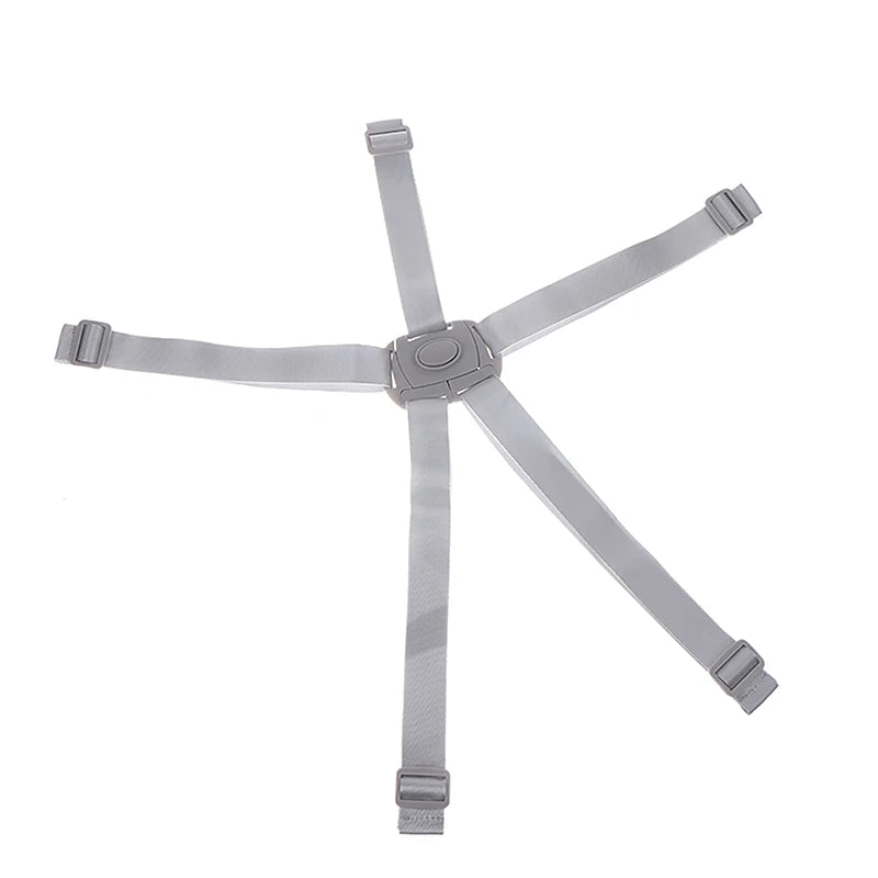 Buckle Baby Universal 5 Point Harness High Chair Safe Belt Seat Belts For Stroller Pram Buggy Children Kid Pushchair Zpaxo