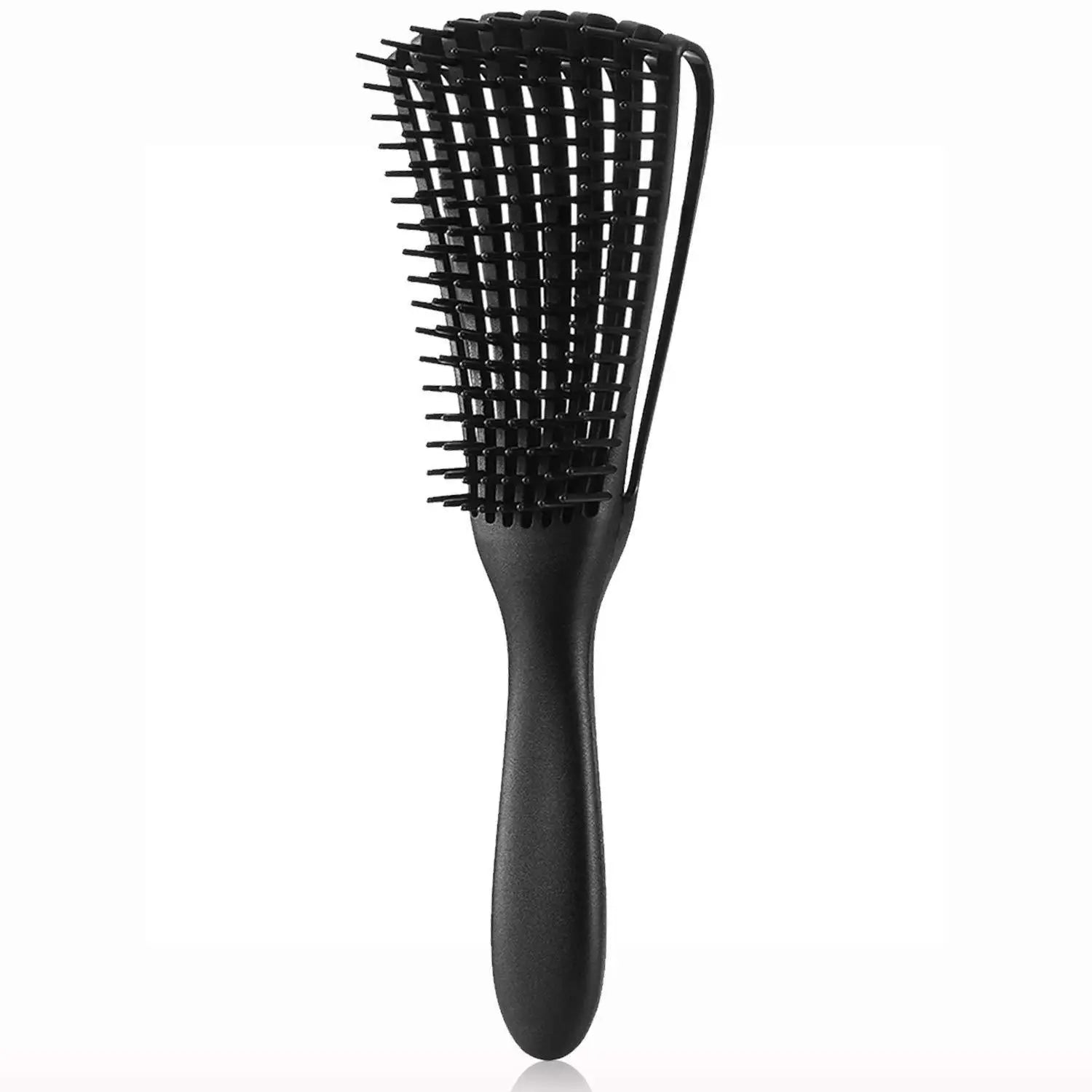 Hair Brush Detangling Brush Scalp Massage Hair Comb Detangling Brush For Curly Detangler Hairbrush Women Men Salon Zpaxo black