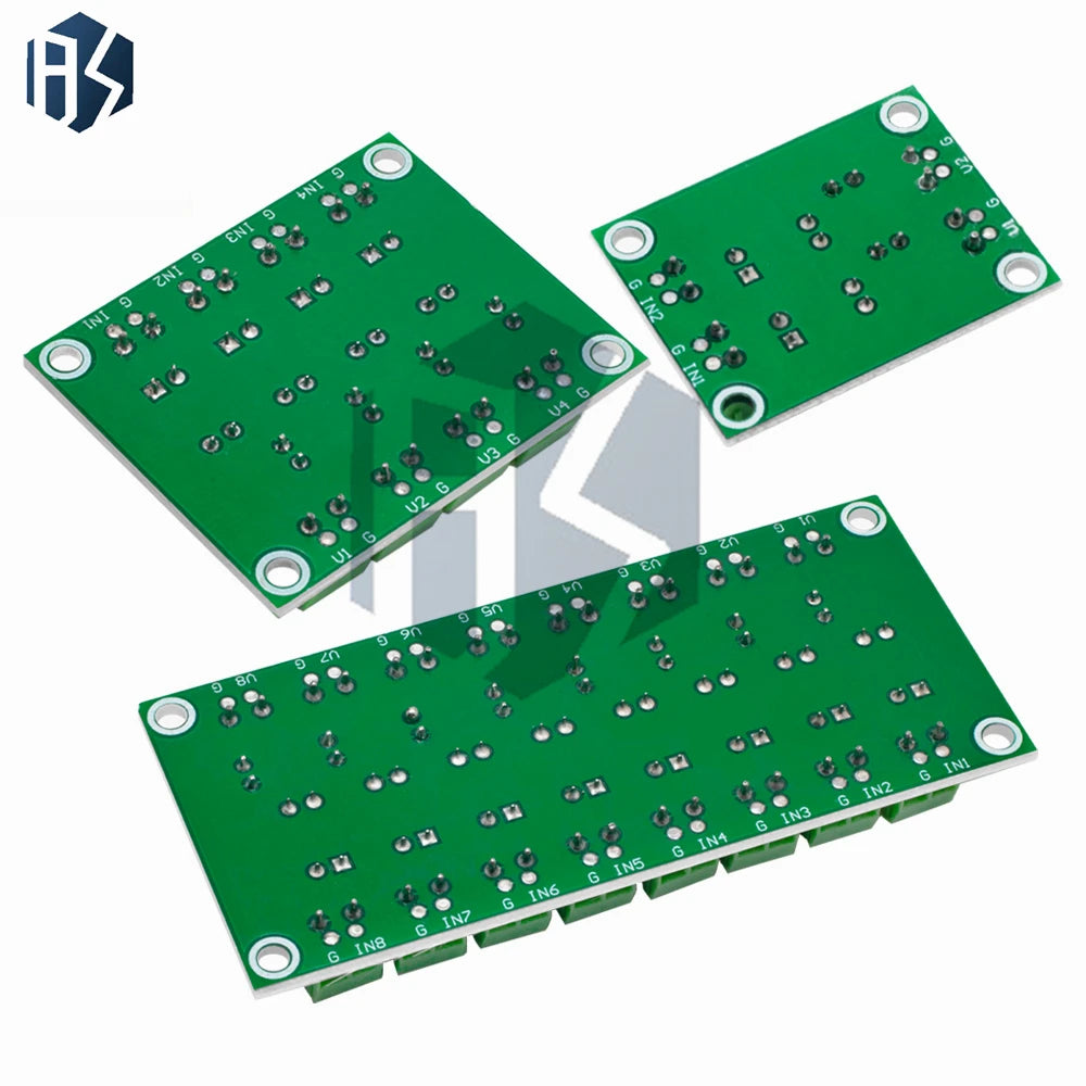 PC817 2 4 8 Channel Optocoupler Isolation Board Voltage Converter Adapter Module 3.6-30V Driver Photoelectric Isolated Module Zpaxo