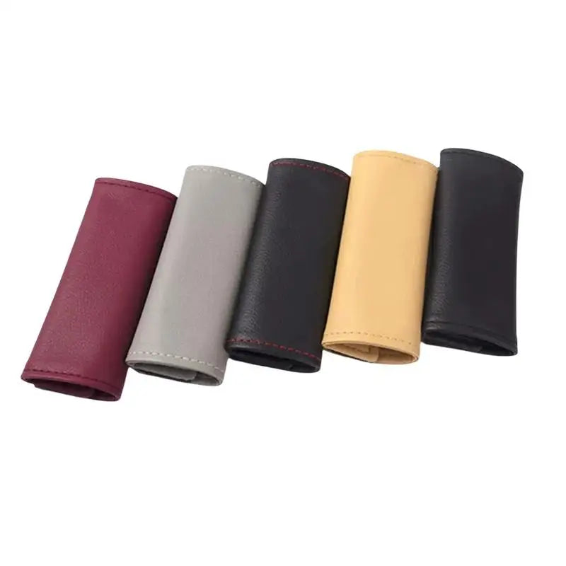 2-Pack PU Leather Car Door Inner Handle Covers | Interior Upgrade