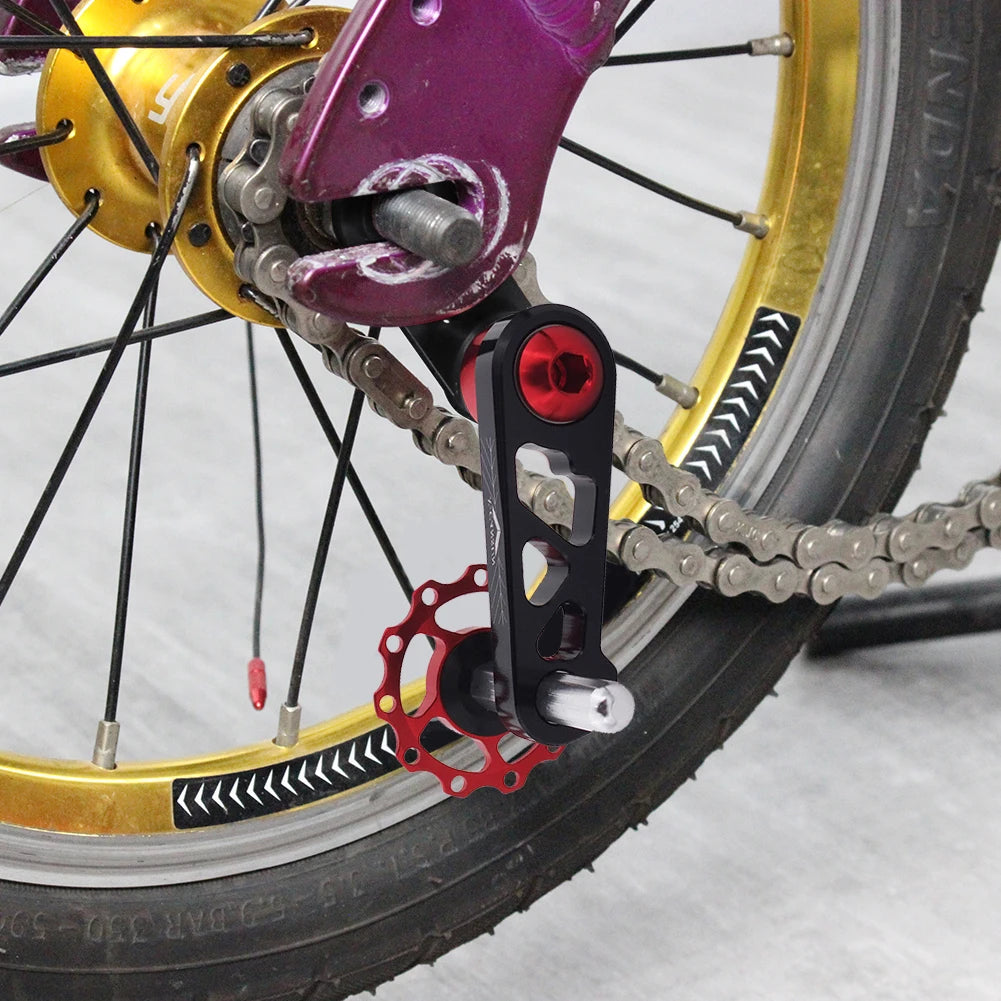 Bicycle Single Speed Chain Guide Aluminum Alloy Bike Pulley Jockey