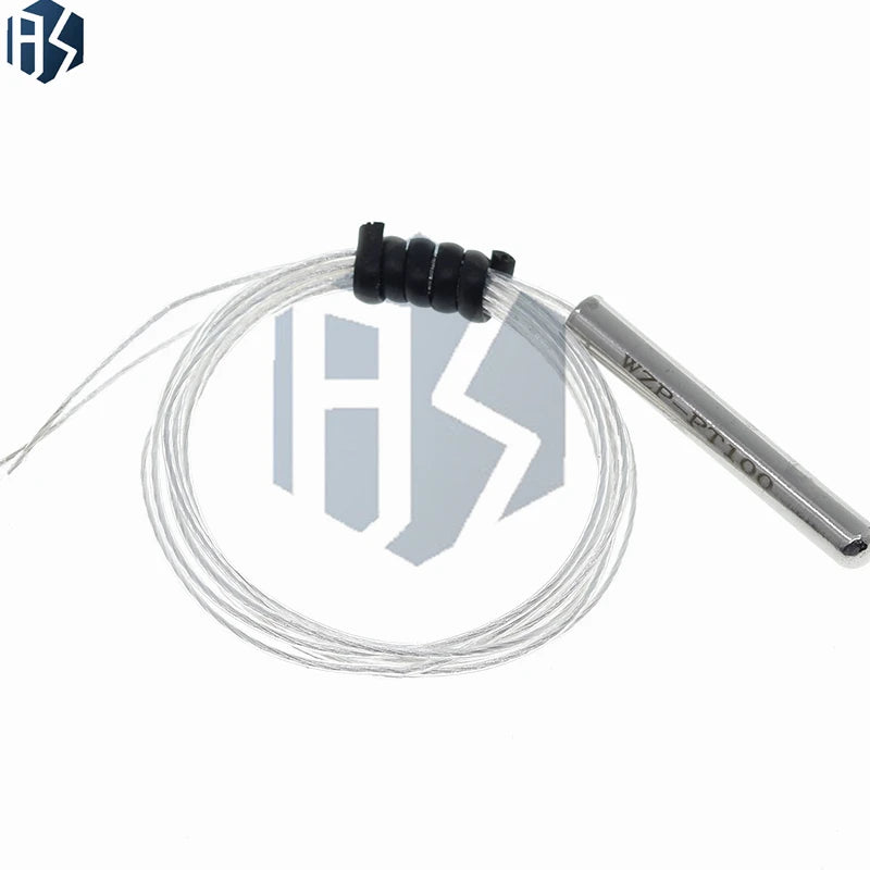 PT100 Platinum Resister Temperature Sensor Waterproof Temp Probe 20 Zpaxo