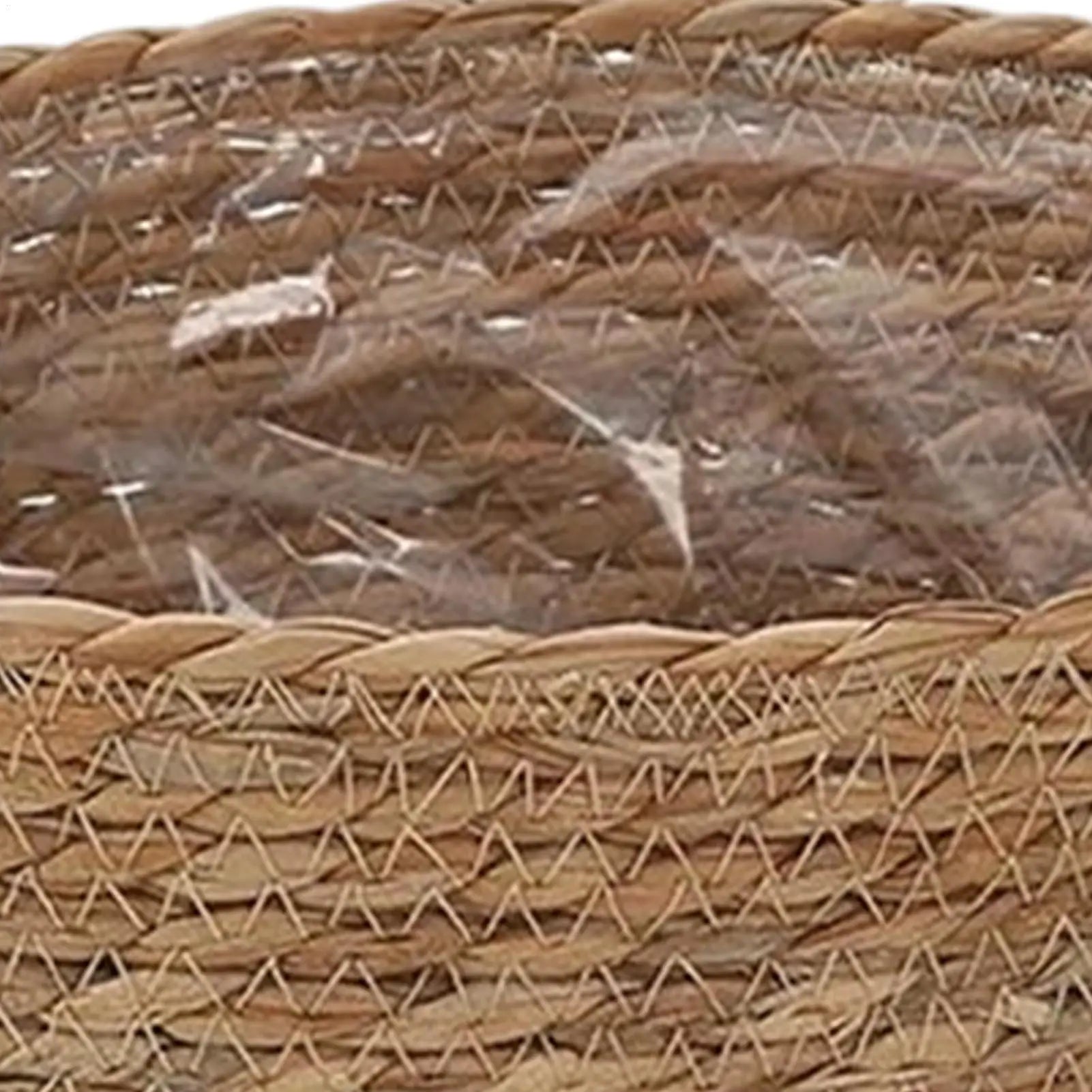 Wicker Rattan Straw Planter Basket – Home & Garden Decor Wicker Planter Basket Zpaxo