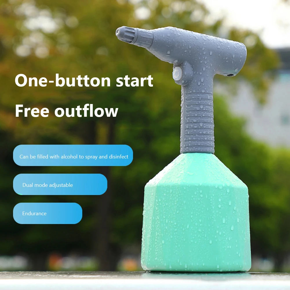Automatic Watering Can USB Rechargeable Electric Fogger 360 Zpaxo