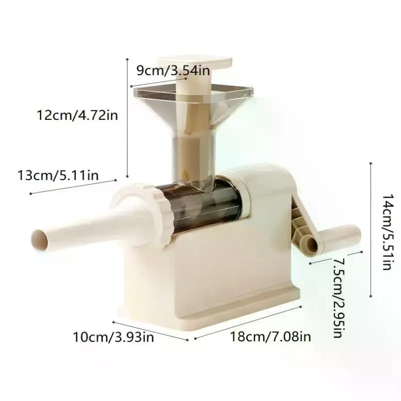 Manual Sausage Stuffer Machine Meat Grinder Filling Maker Tubing Zpaxo