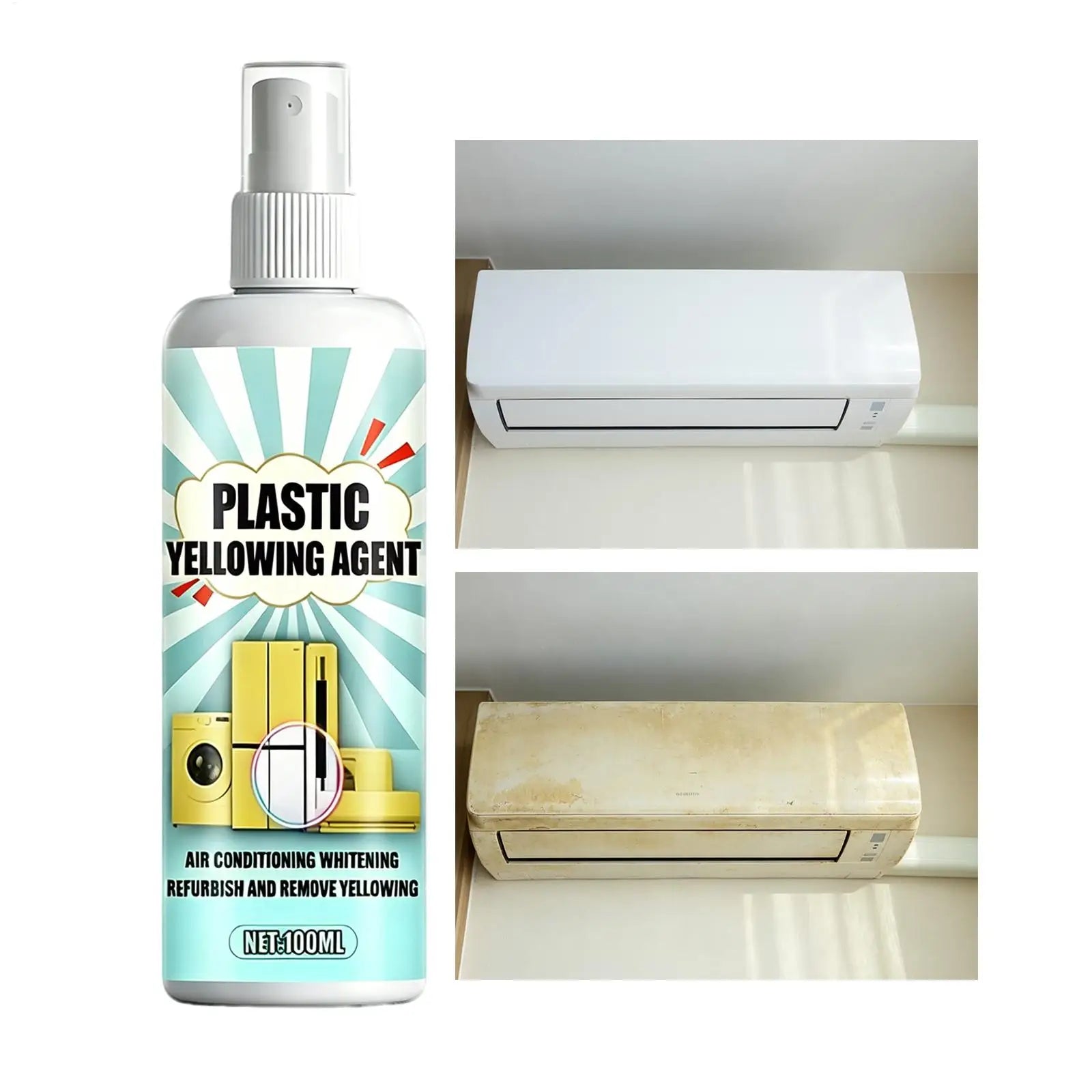 ABS Yellowing Remover 100ml – Restore Plastics & Appliances Plastic Restoration Agent Zpaxo 100ml