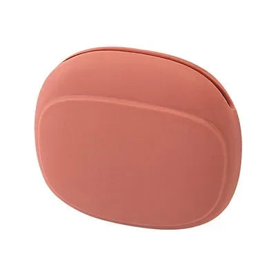 Portable Data Cable Headphone Storage Box Simple Mobile Phone Data Cable Organizing Bag Silicone Storage Box Cute Coin Purse Zpaxo Pink 1pc