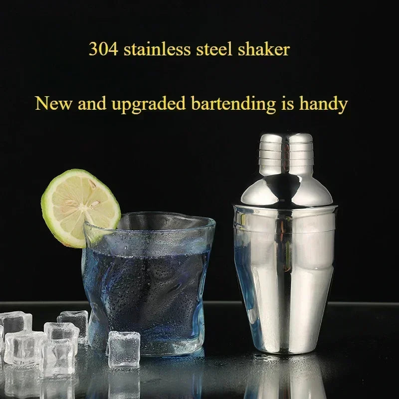 2025 Hot 250/350/550/750ml Stainless Steel Cocktail Shaker Wine Mixer Cocktail Shaker Professional Barware Party Bar Tools Zpaxo