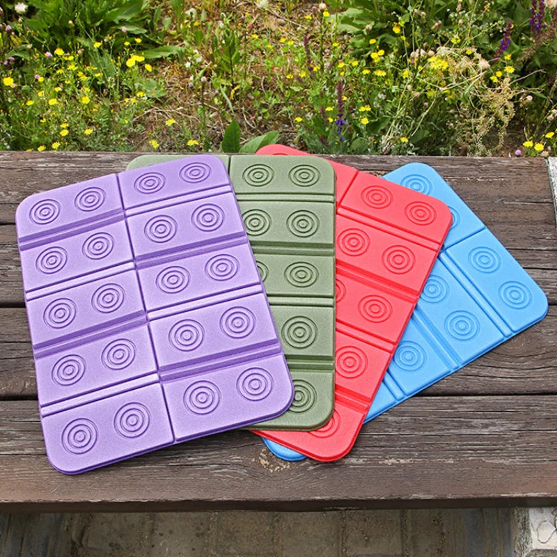 Outdoor Folding Pad Seat Cushion Picnic Mat Waterproof Moisture-proof EVA Household Products 8 Color Portable Single Pad Zpaxo