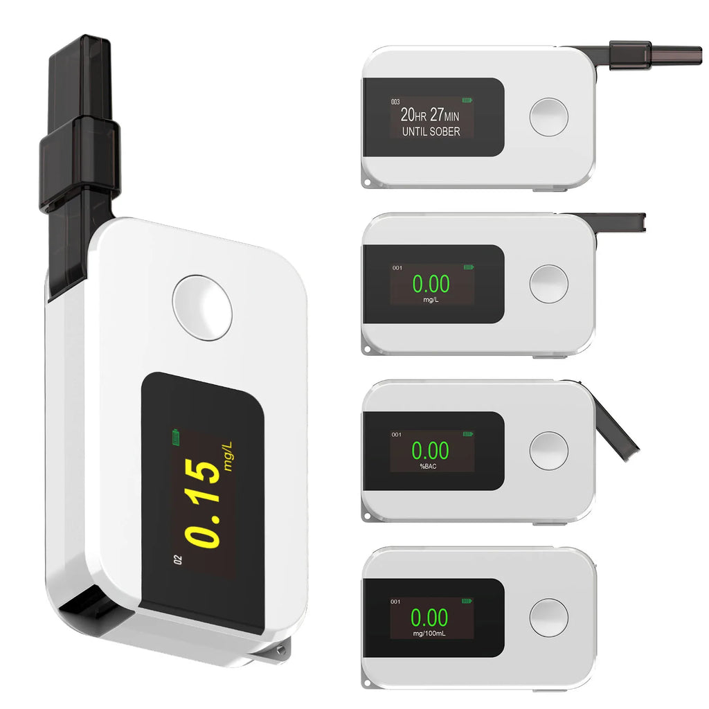 High-precision Breathalyzer 0 400 BAC Accuracy Blowing Alcohols Meter