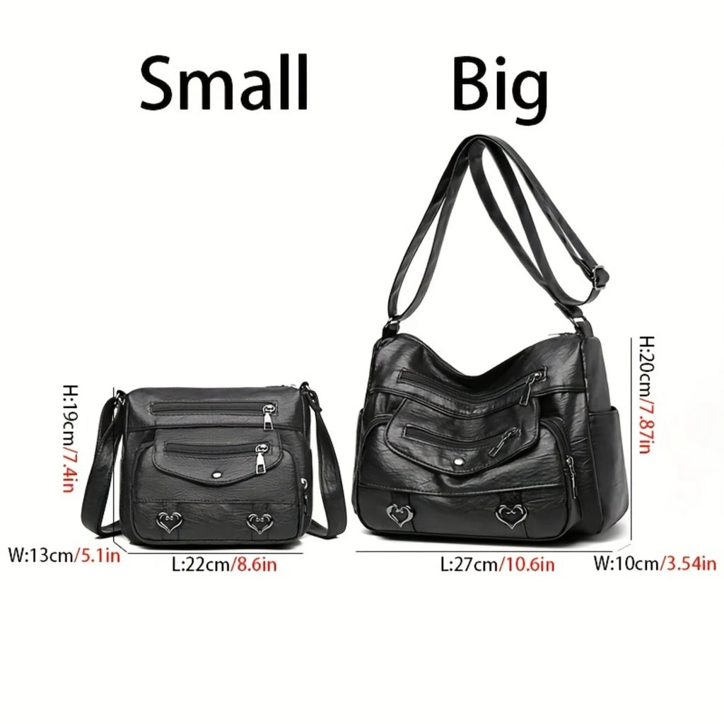 Large Capacity Crossbody Bag – Unisex Shoulder Bag for Men & Women Crossbody Shoulder Bag Zpaxo