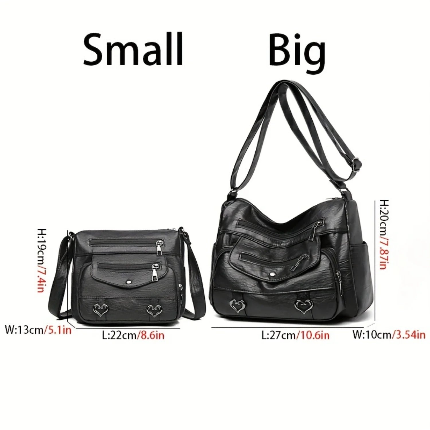 Large Capacity Crossbody Bag – Unisex Shoulder Bag for Men & Women Crossbody Shoulder Bag Zpaxo