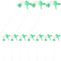 10Pcs Hand Button Nozzle Plastic Water Nozzle with Comfortable Grip Long Straw for Deep Bottle Extraction Garden Watering Zpaxo Default Title