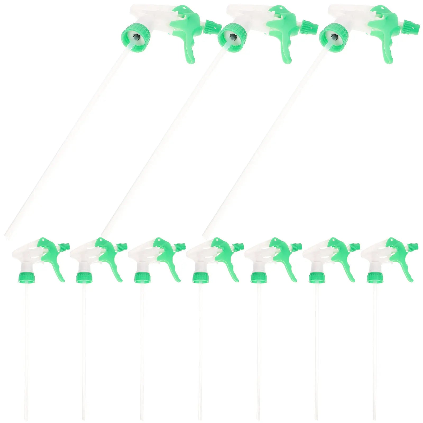 10Pcs Hand Button Nozzle Plastic Water Nozzle with Comfortable Grip Long Straw for Deep Bottle Extraction Garden Watering Zpaxo Default Title