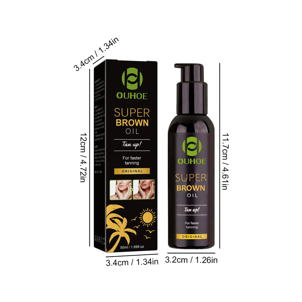 Ouhoe Self Tanning Oil – Natural Body Bronzer & Tan Booster Self Tanning Oil Zpaxo