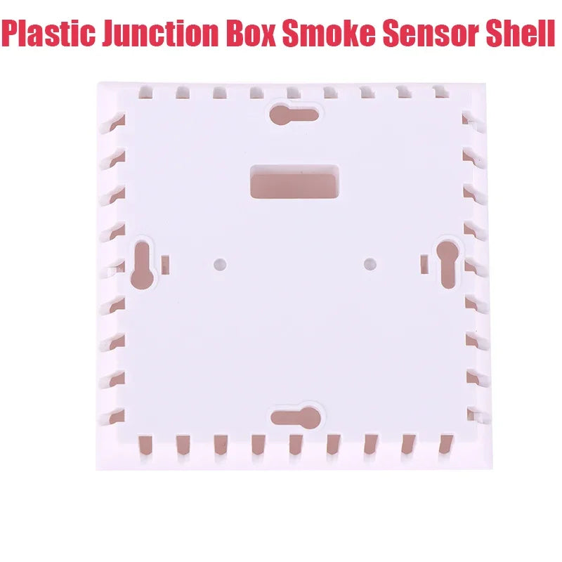 Plastic Junction Box Smoke Sensor Shell Power Enclosure Electronic Zpaxo