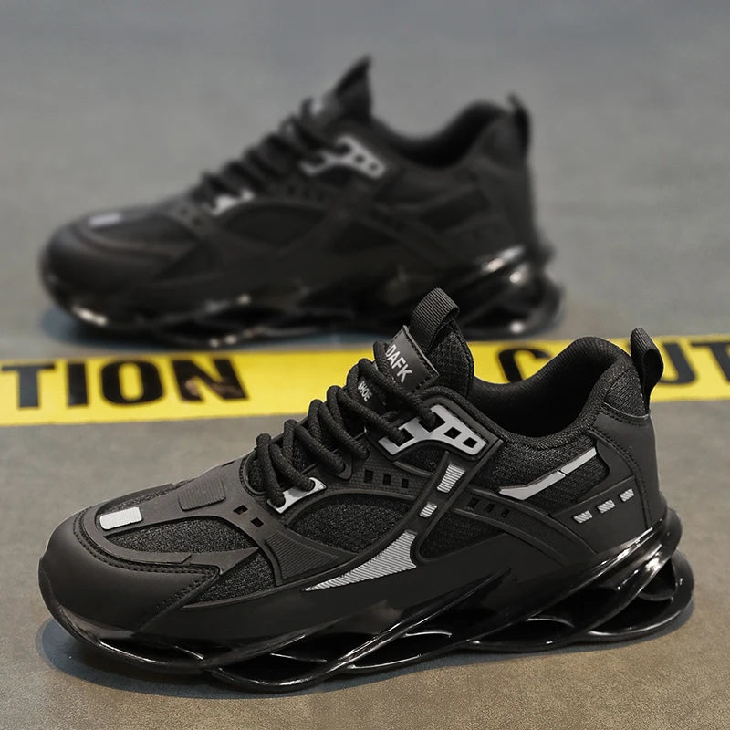 Men's Casual Sneakers Luxury Trainer Shoes Breathable Race Running
