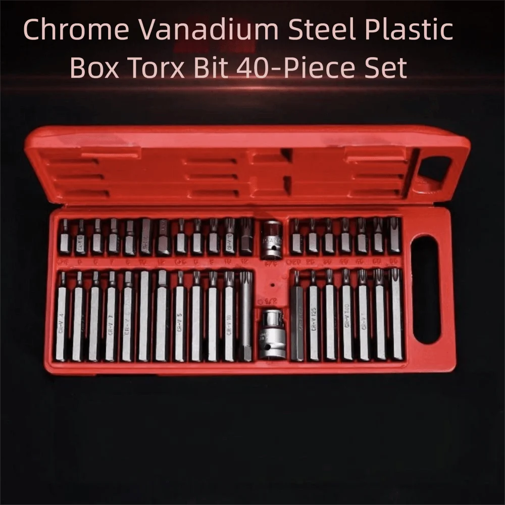40-Piece Hexagonal Wrench Extended Screwdriver Combination Tool Star Zpaxo