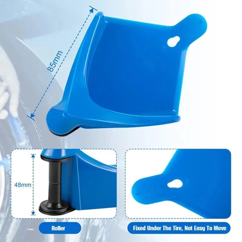 Car Hose Guide Tire Wedge – Universal Anti-Pinch Wash Tool