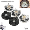 Plastic Gear Base Rubber Magic Bullet Spare Parts Juicer Machine
