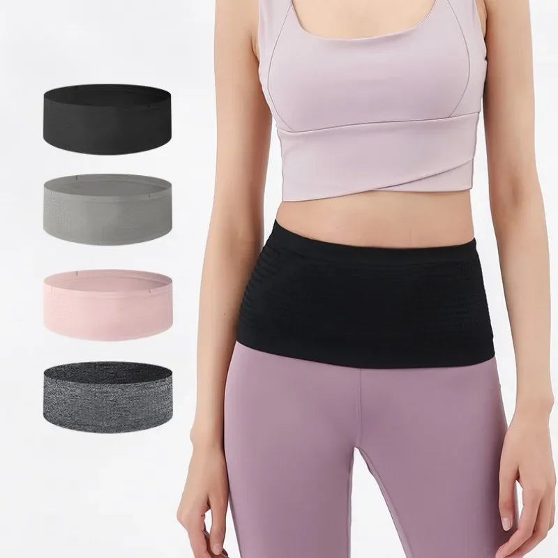 Seamless Invisible Running Waist Belt Bag Gym Bags Lightweight Mobile