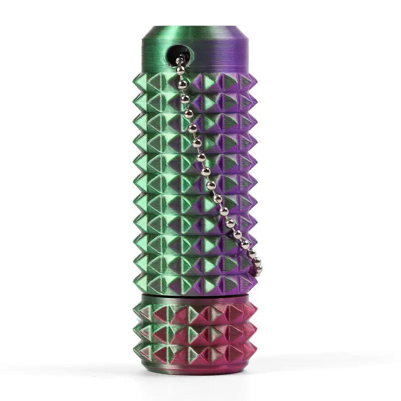 Little Ouchies Fidget Pocket Mini Spiky Grippie Stim Keychain Venting Zpaxo RedGreenPurple