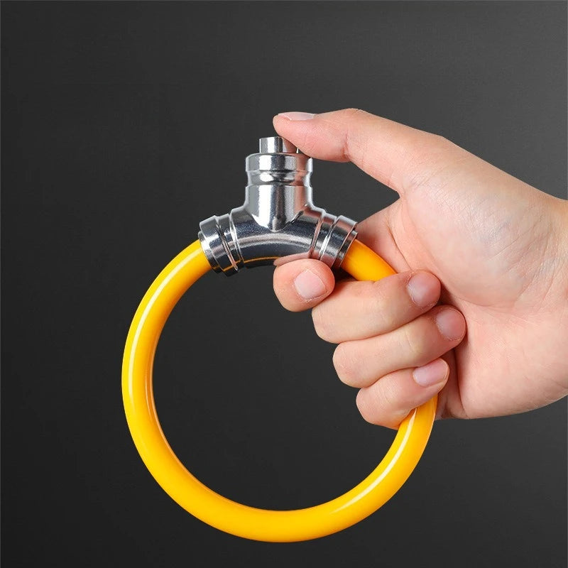 Bicycle Lock Mountain Bike Road Bike Bold Cable Lock Gold Ring Lock Battery Car Waterproof Shear-resistant and Anti-theft Lock Zpaxo